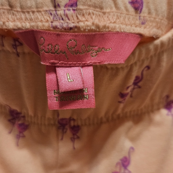Lilly Pulitzer  Flamingo Print Women's Shorts - Picture 8 of 10